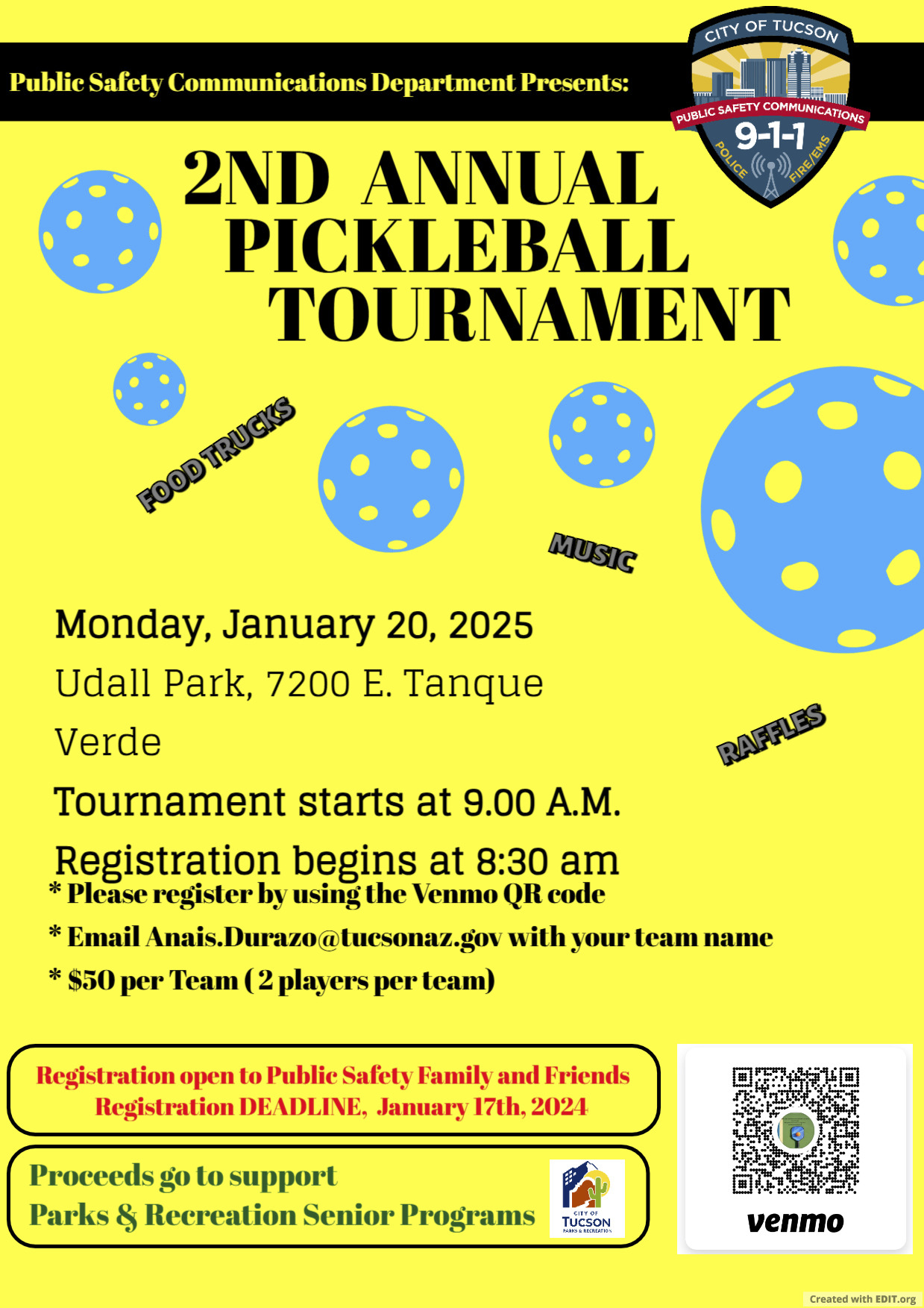 PSCD 2nd Annual Pickleball Tournament (1)